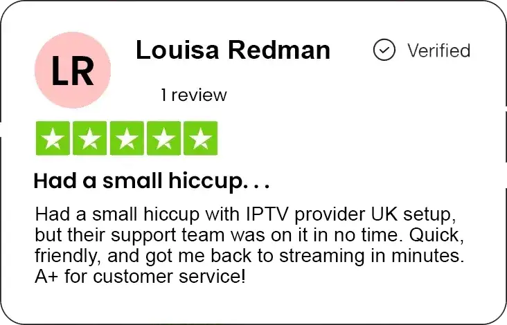 IPTV provider UK Review 3