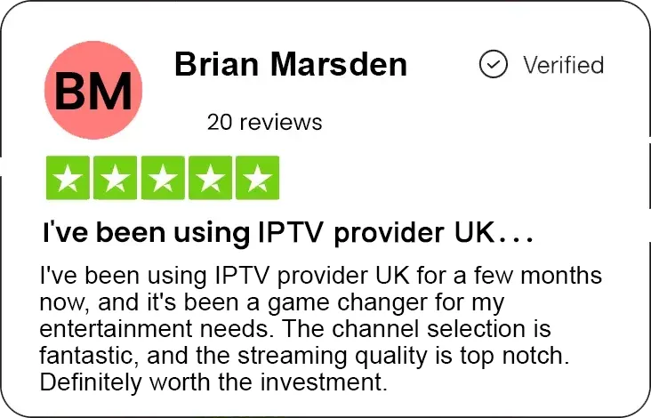 IPTV provider UK Review 6